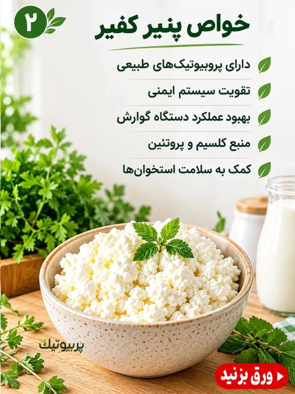 طرز تهیه پنیر کفیر در خانه ؛ خوشمزه، ساده و متفاوت!