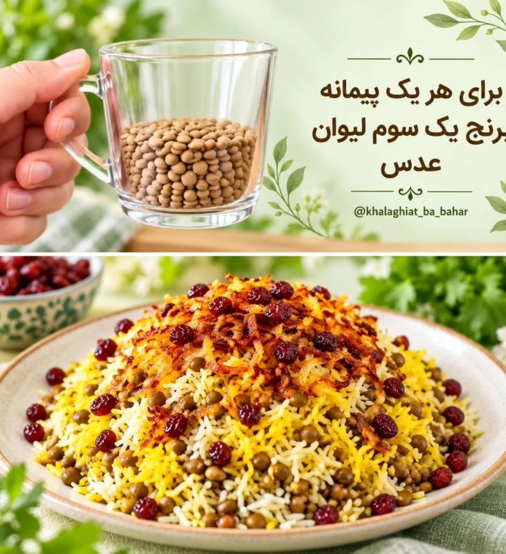 راهنمای میزان دقیق حبوبات در غذاهای مختلف به ازای هر نفر