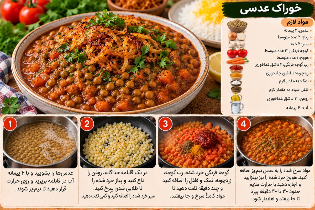 دستور پخت ۱۶ مدل غذا که زیر ۳۰ دقیقه آماده می شوند / برای روزهای شلوغ و مهمانی ها