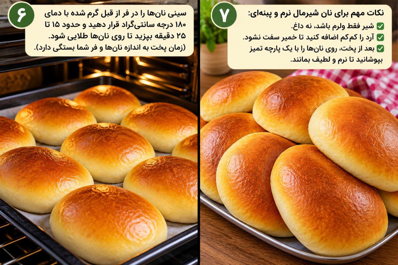 آموزش نان شیرمال خانگی با بافت ابری؛ خوشمزه و کم دردسر