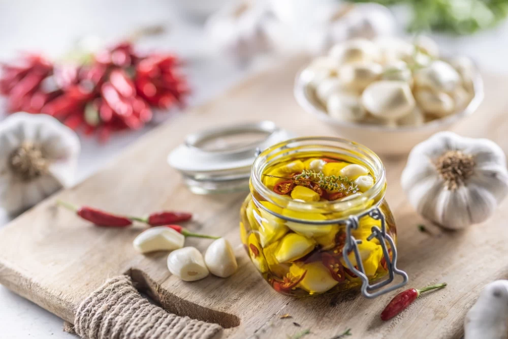 طرز تهیه ترشی سیر عربی