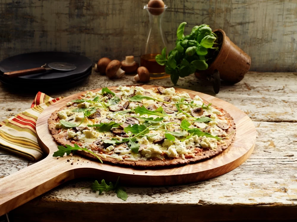 پخت پیتزا کینوا