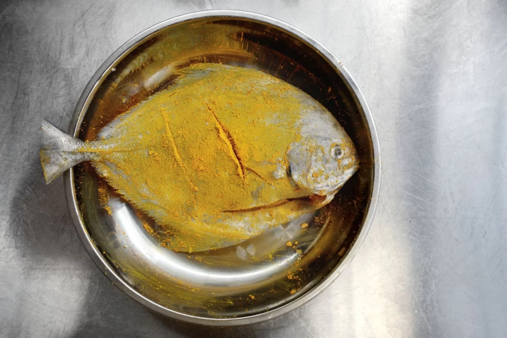 ماهی کفشک سرخ کرده