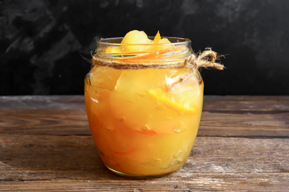 مراحل تهیه مربای سیب و به