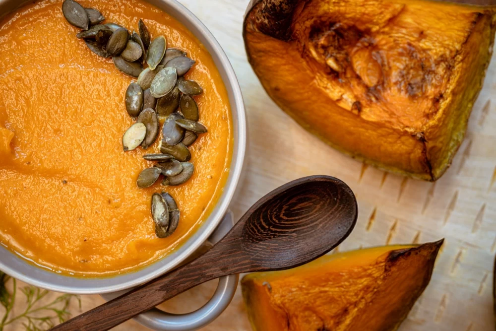 سوپ کدو حلوایی