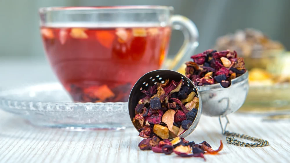 چای میوه ای 