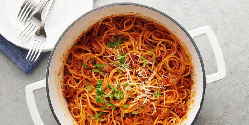 طرز تهیه ماکارونی به شیوه ایرانی