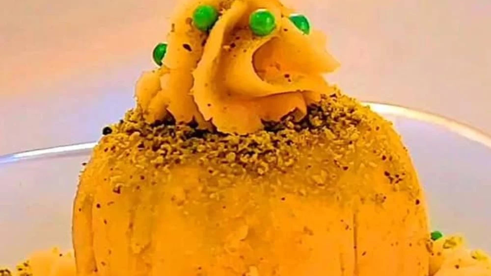 دسر حلوا بستنی
