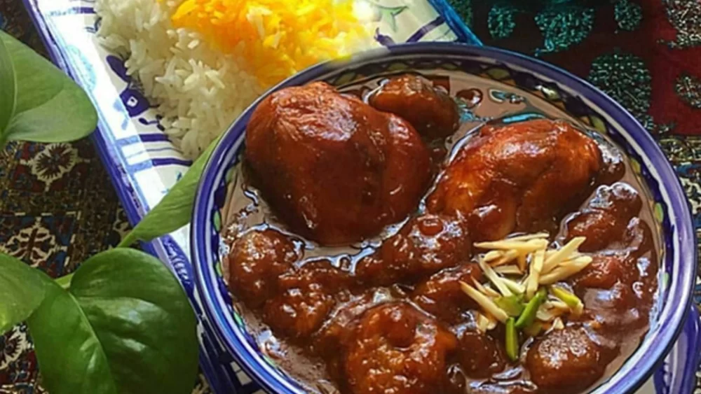  طرز تهیه خورشت مرغ آلو