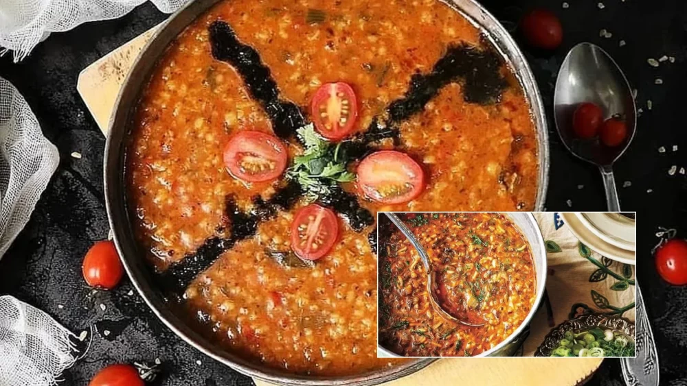 آش گوجه اردبیلی