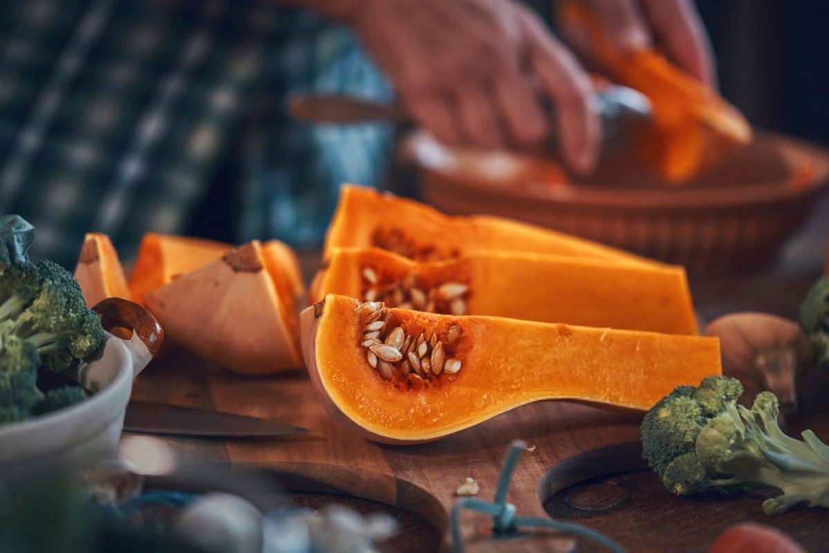 خورش با کدو حلوایی