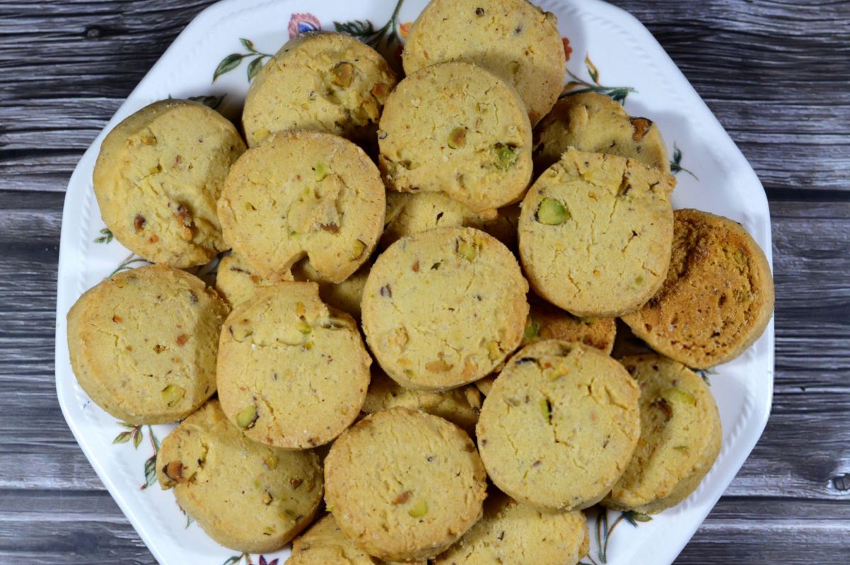 کوکی پسته ای خانگی