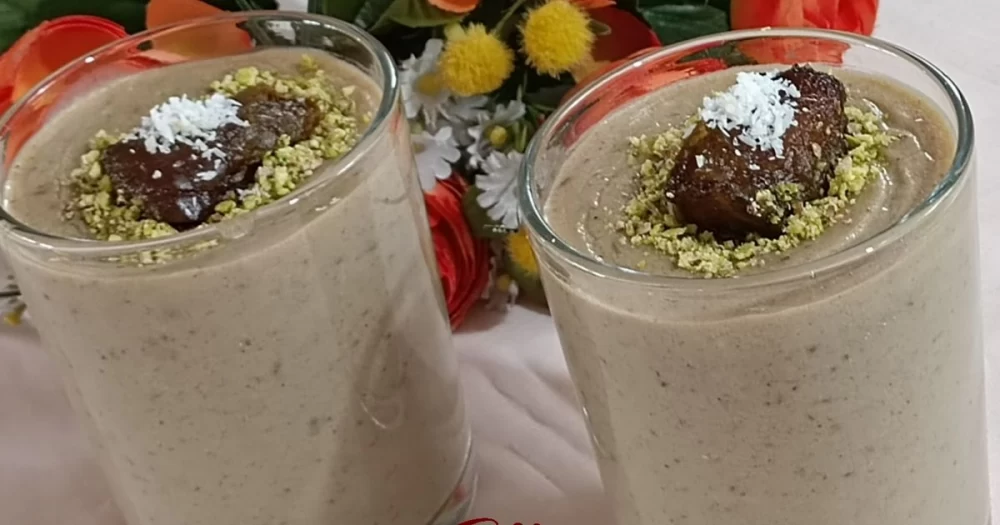 کالری پودینگ خرما