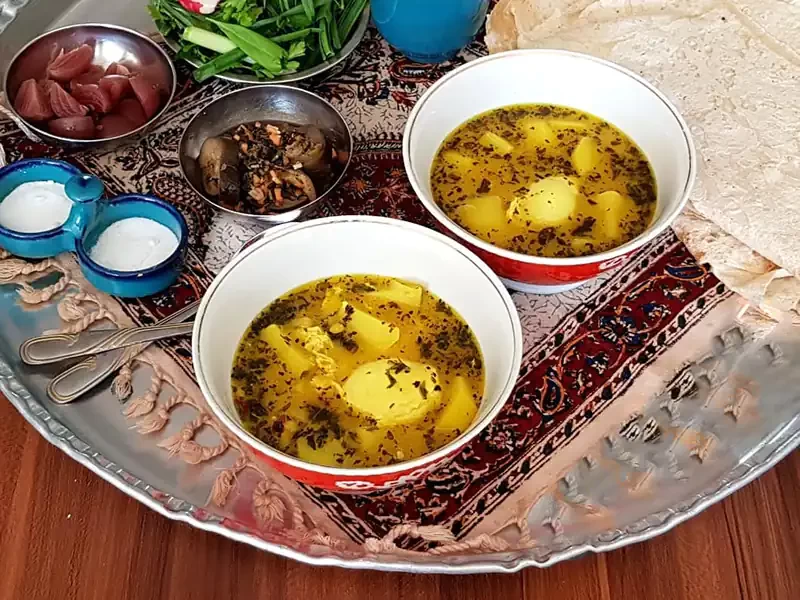 کالری اشکنه