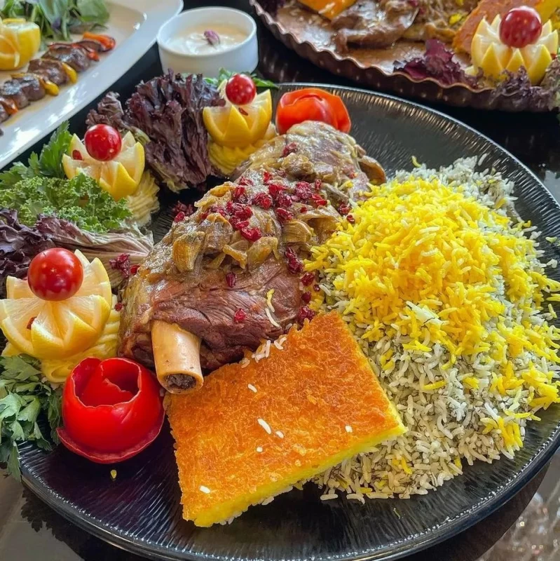 کالری چلو گوشت