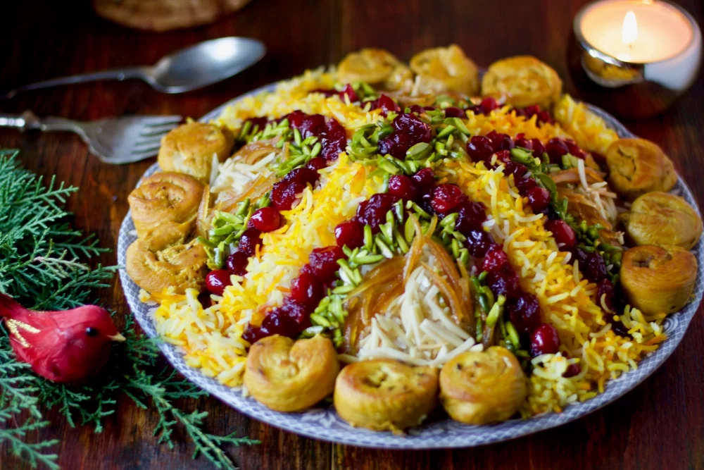 کالری مرصع پلو