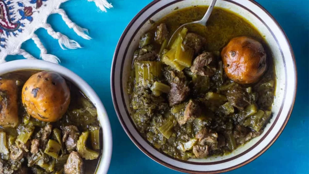 کالری خورشت کرفس