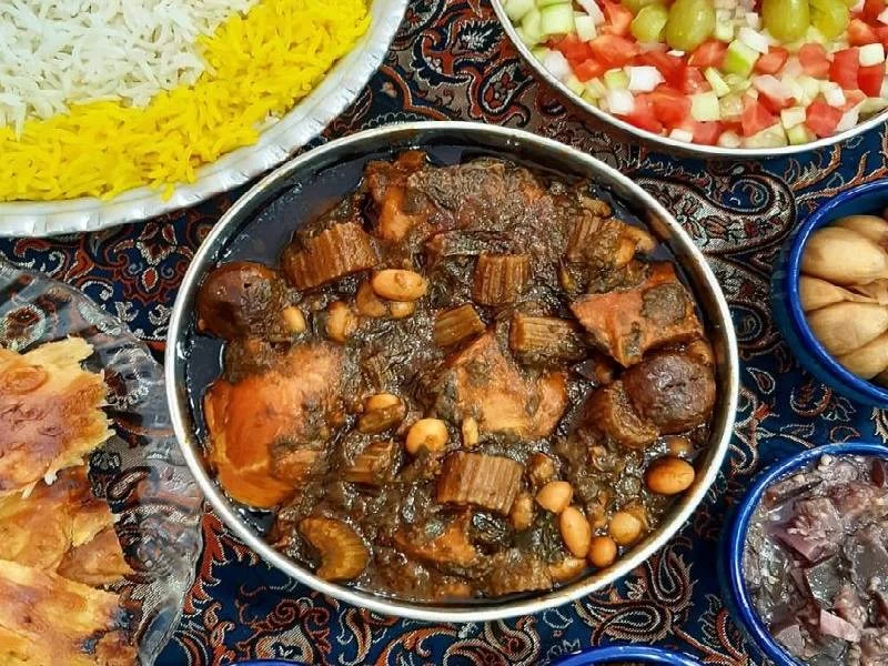 کالری خورشت کرفس