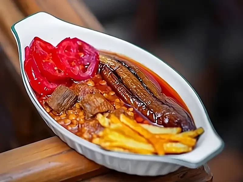 کالری خورشت قیمه بادمجان