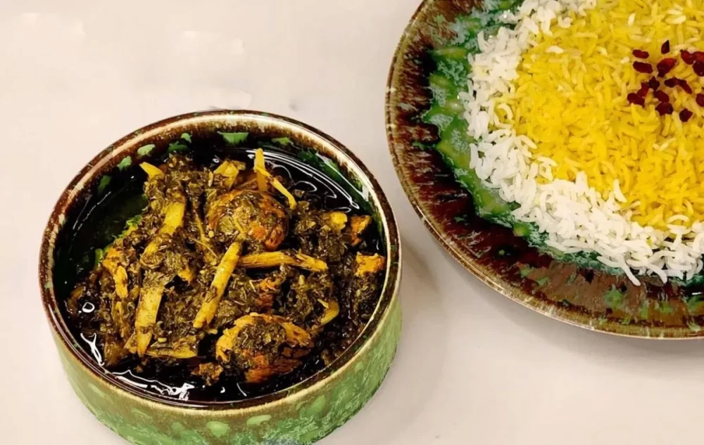 کالری خورشت کنگر