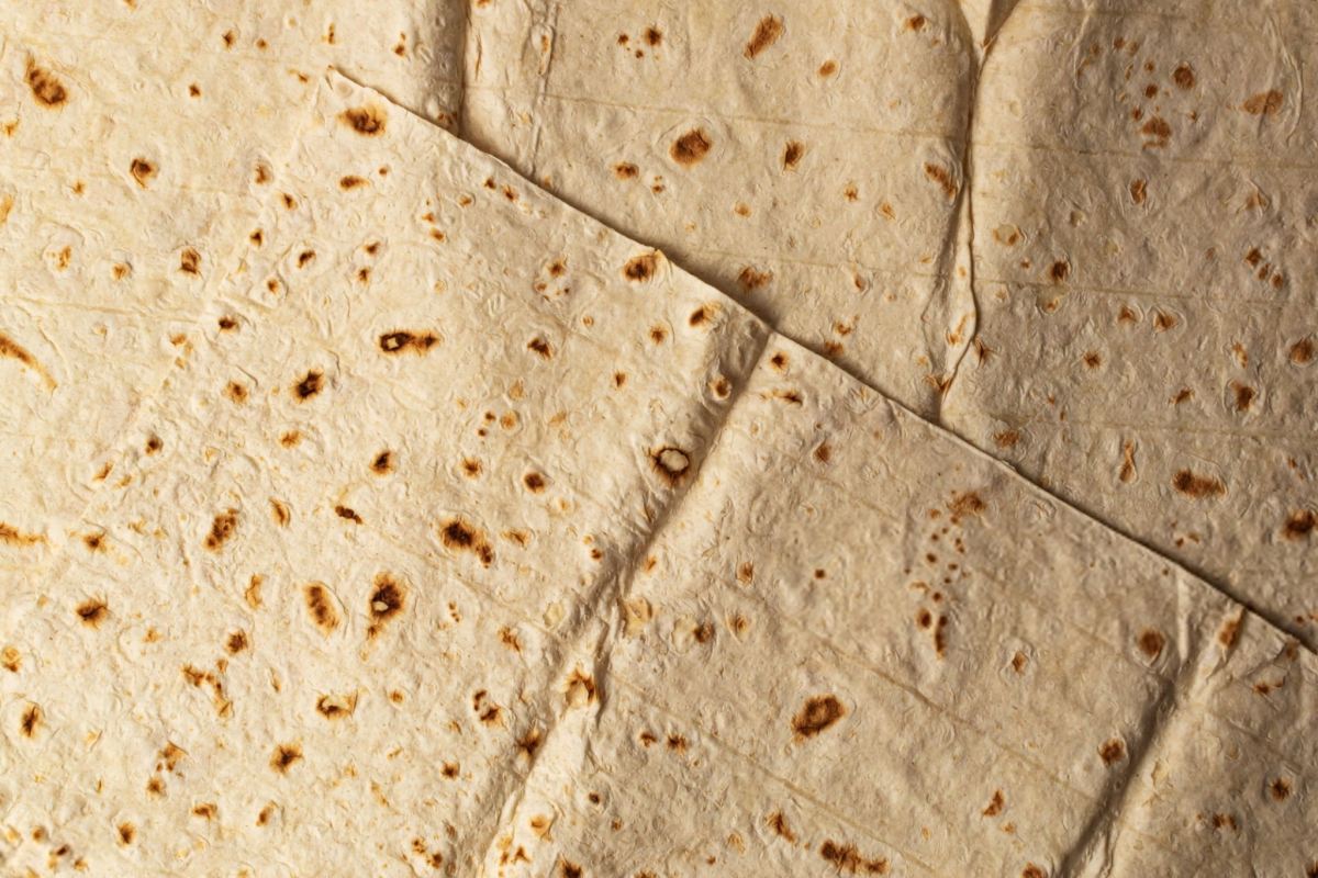 کالری نان لواش سبوسدار