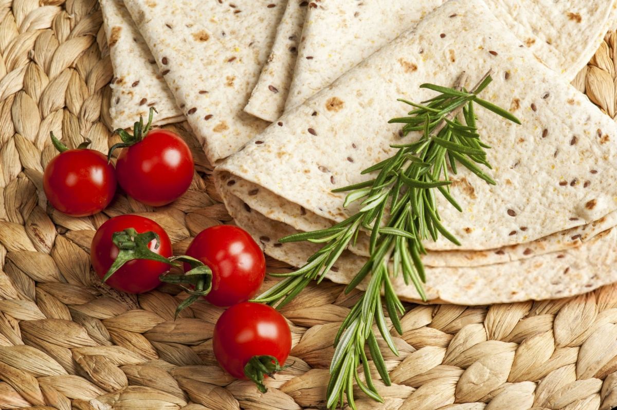 کالری نان لواش سبوسدار