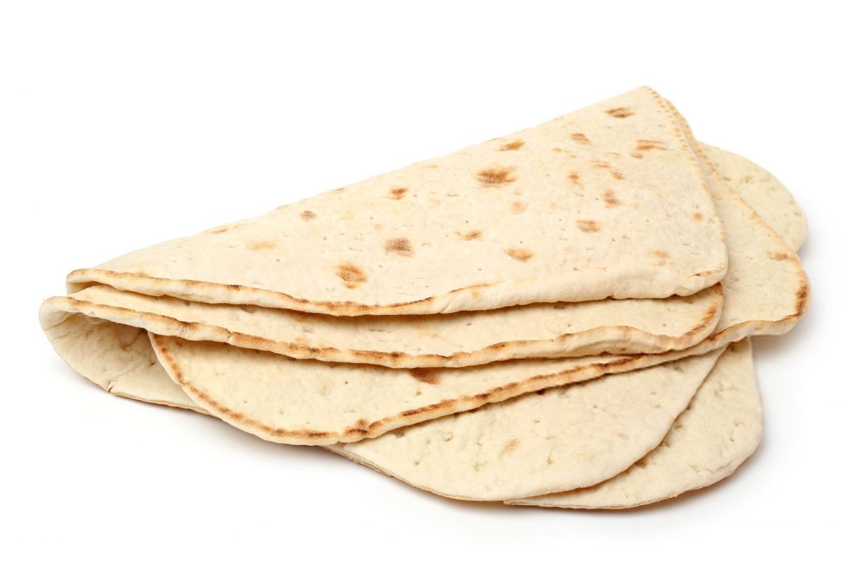کالری نان لواش سبوسدار