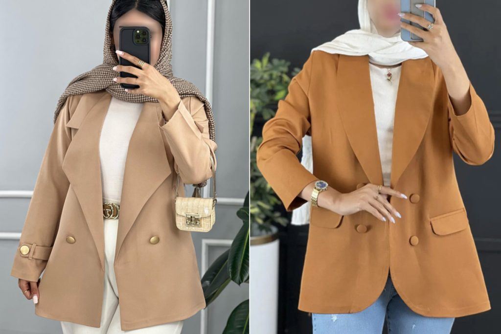 ست کردن لباس شتری