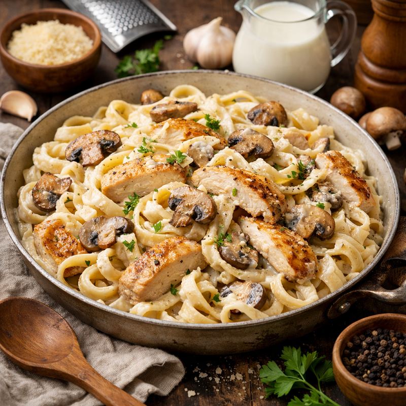 طرز تهیه پاستا آلفردو