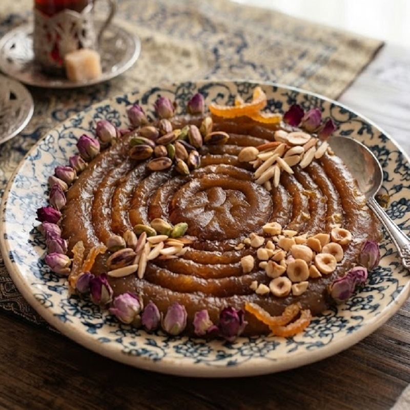طرز تهیه حلوا آرد گندم ساده