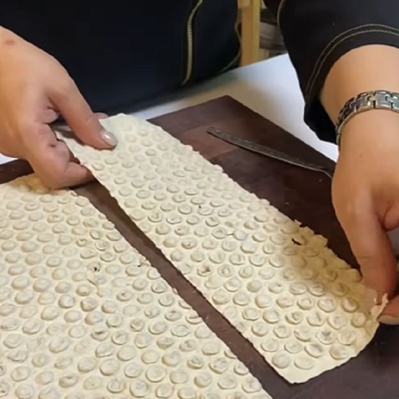 روش پیچیدن سمبوسه