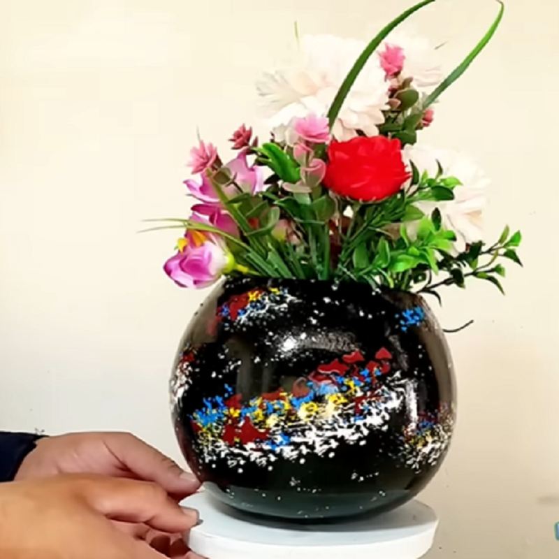 ایده ساخت گلدان