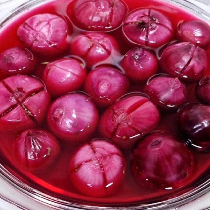 طرز تهیه ترشی پیاز قرمز