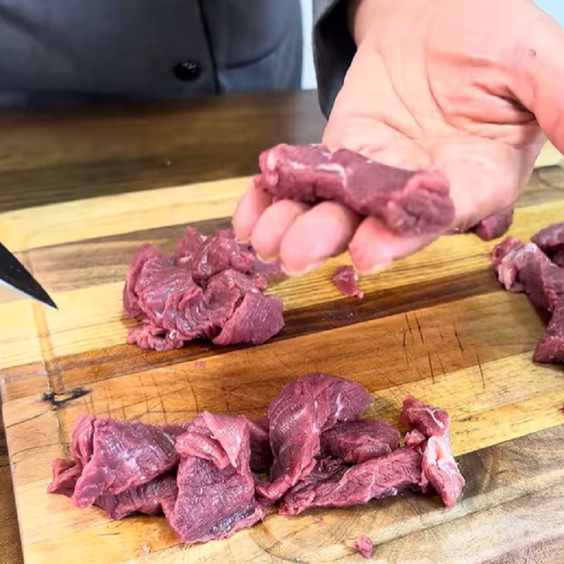 اندازه گوشت ها