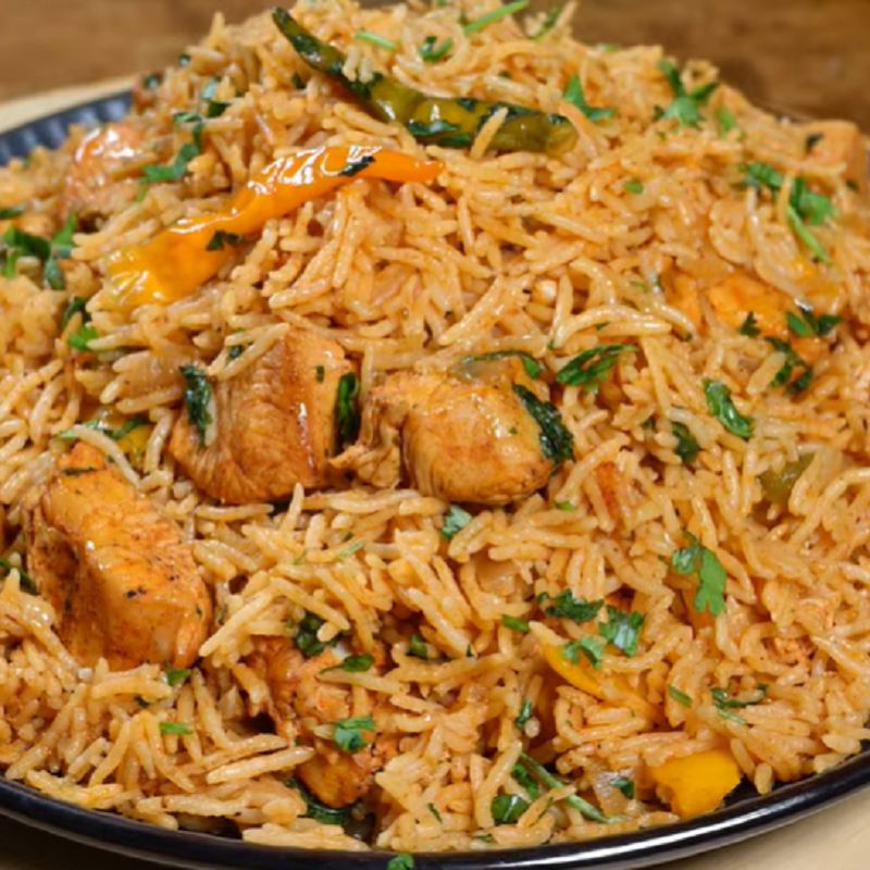 طرز تهیه کبسای مرغ عربی