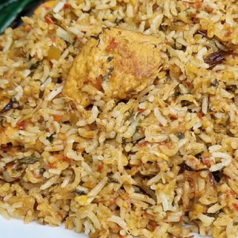 طرز تهیه چیکن بریانی هندی