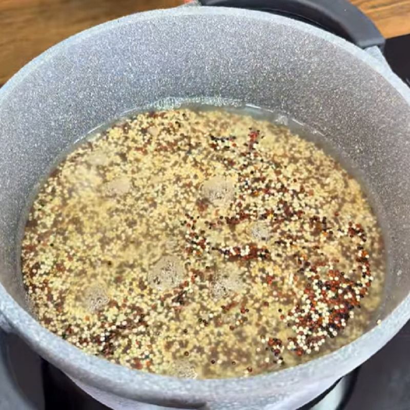 بهترین نسبت آب و کینوا