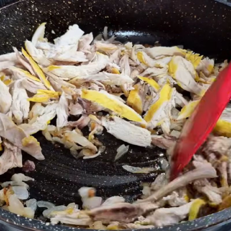 آماده کردن مرغ و پیاز