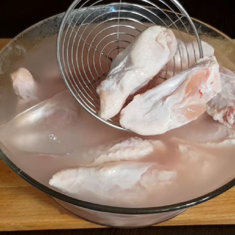 آماده سازی بال و کتف مرغ