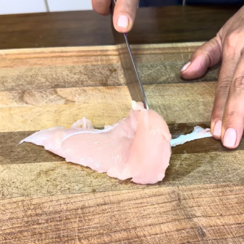 آماده کردن فیله مرغ