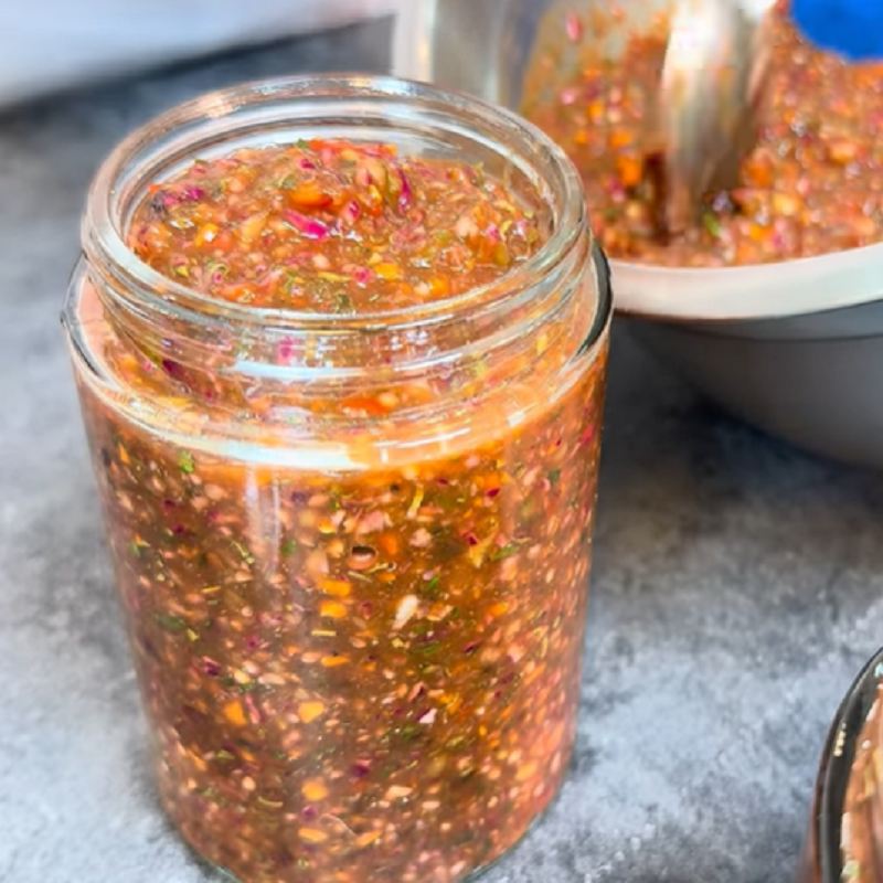 طرز تهیه ترشی لیته چهار فصل با بادمجان