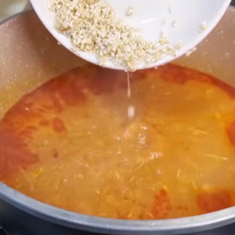 گندم، برنج، ماش و عدس را اضافه کنید