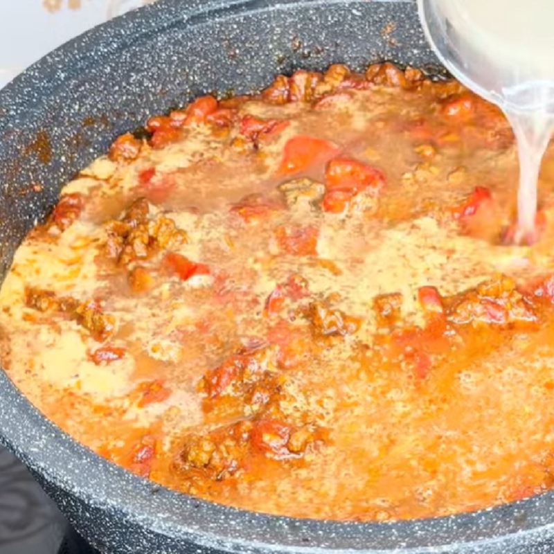 اضافه کردن عصاره گوشت