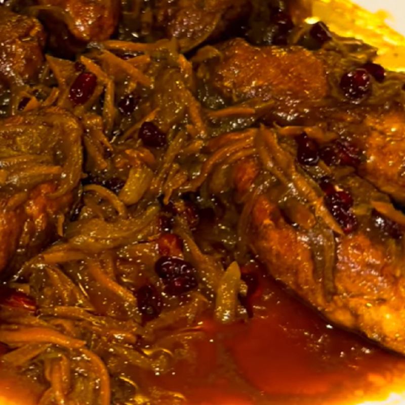 طرز تهیه کوفته سماق کردی با مرغ و رب انار