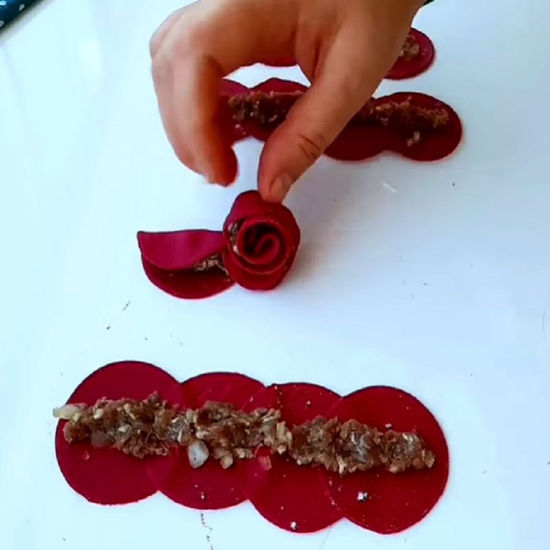 مواد گوشتی هنگام پخت بیرون نریزند