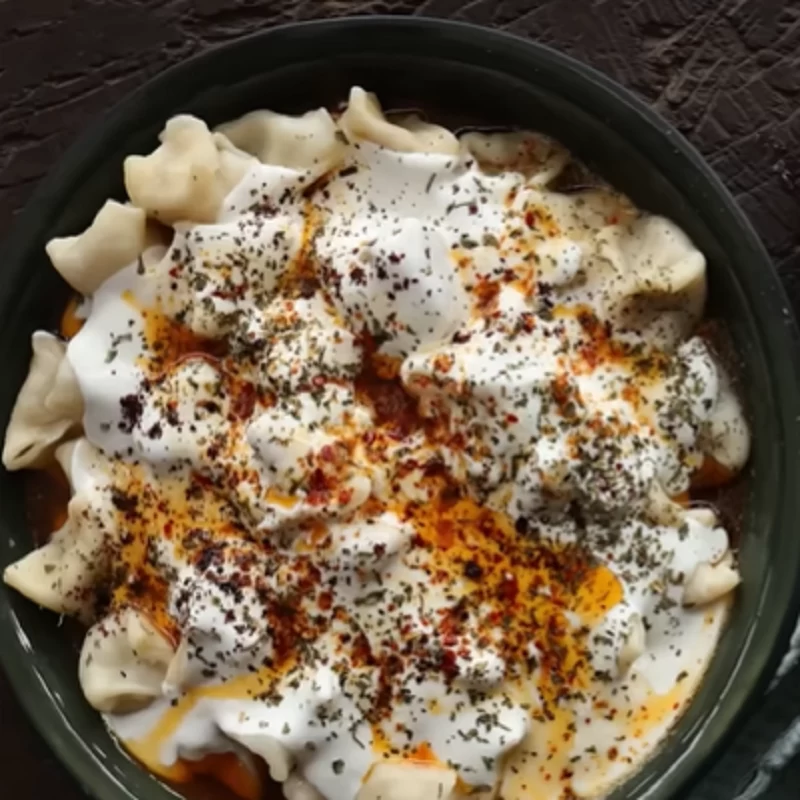 طرز تهیه مانتی ترکیه ای