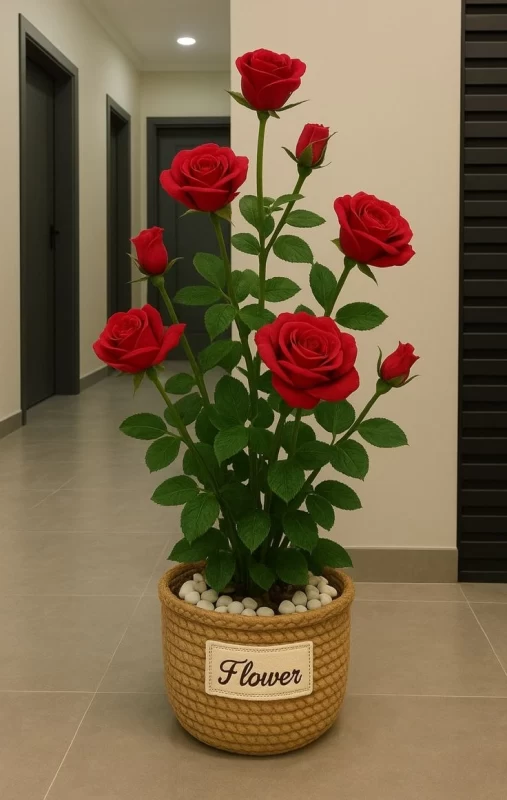 گلدان گل