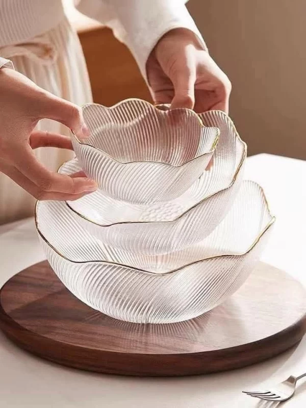 ظروف شیشه ای میوه