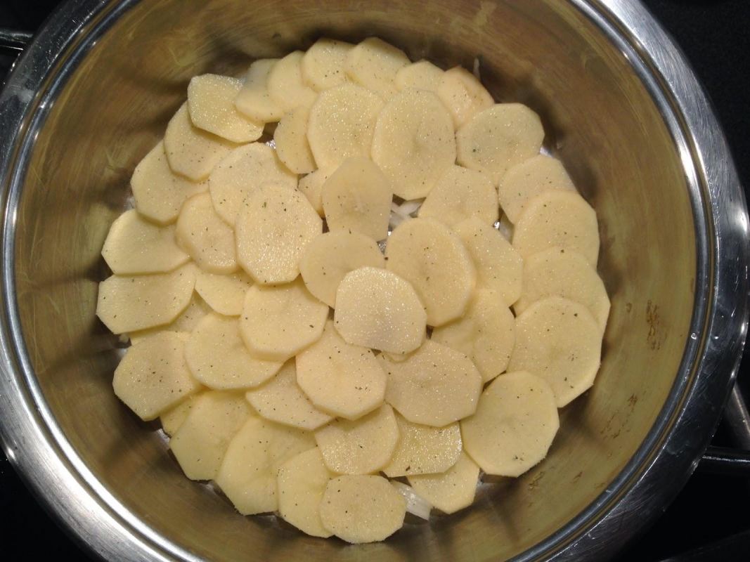 ته دیگ سیب زمینی