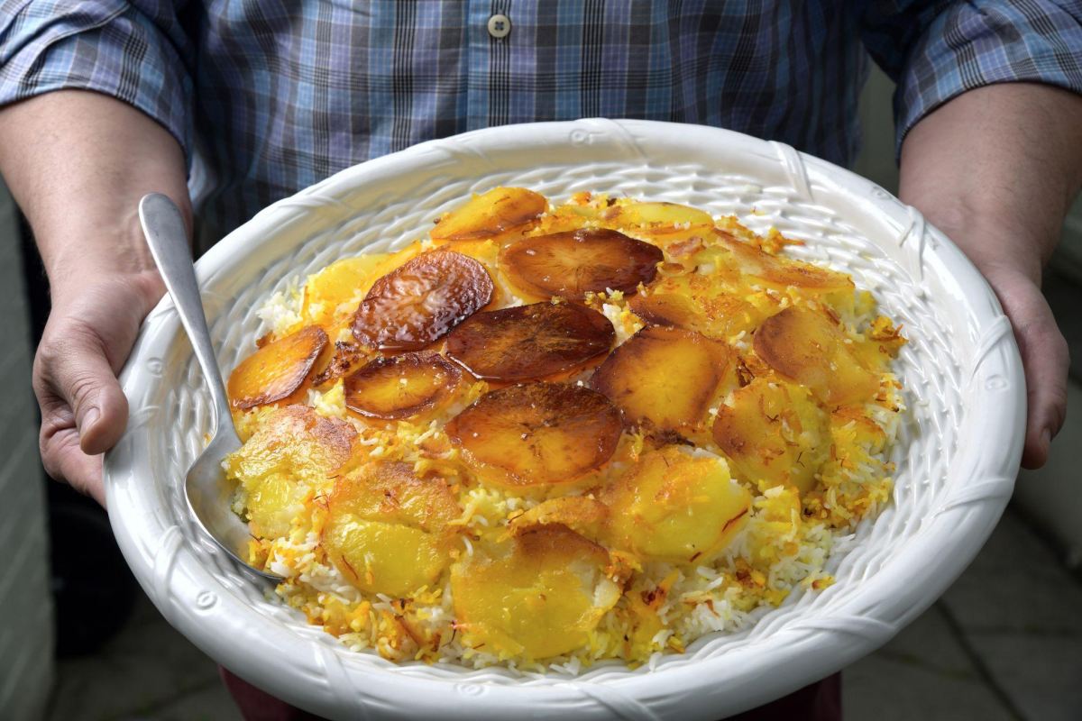ته دیگ سیب زمینی